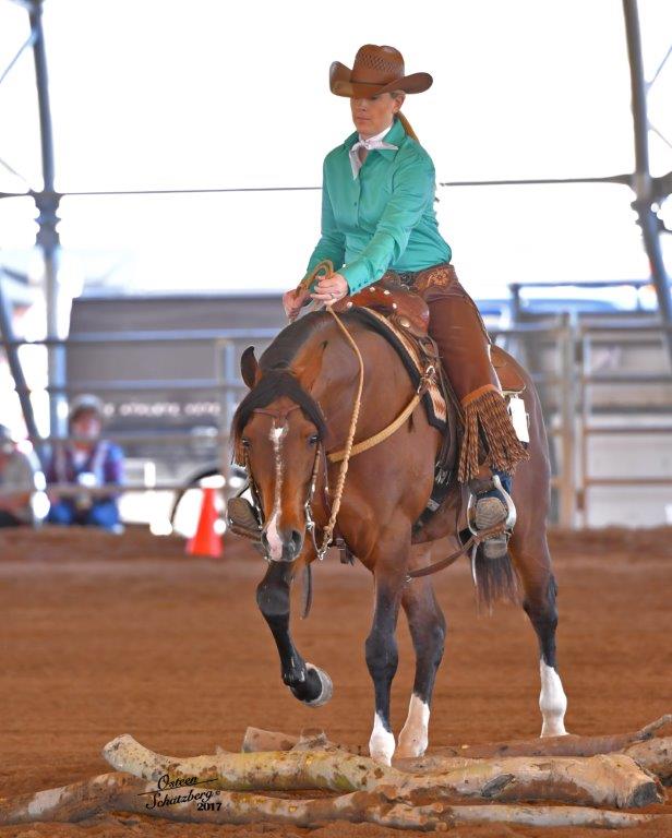 Nobles Top Gun and Nicole Kent Ranch Horse Riding
